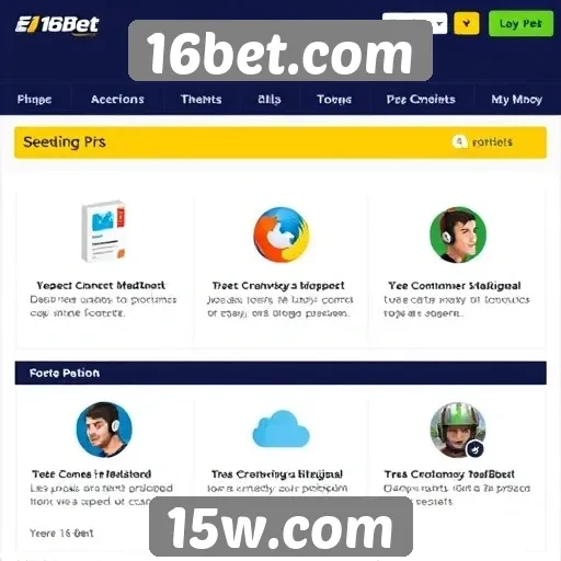 Principais características do site de jogos 16bet