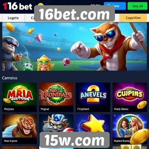 Análise das opções de jogos disponíveis em 16bet.com