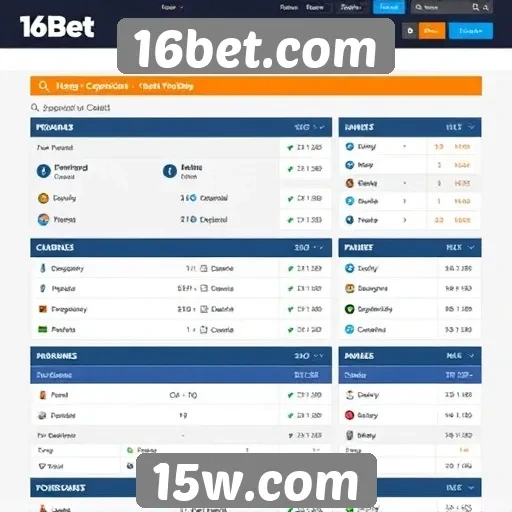 Apostas esportivas em destaque no 16bet.com